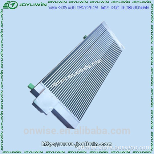 Customizable aluminum pipe cooler JOY 1614920000 in stock for Atlas copco screw air compressor
